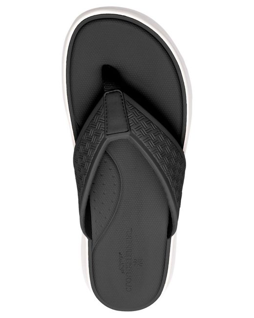 Clarks White Solevana Post Round Toe Sandals