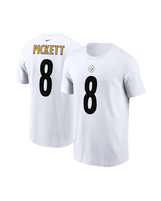 Nike Kenny Pickett White Pittsburgh Steelers 2022 Nfl Draft First Round