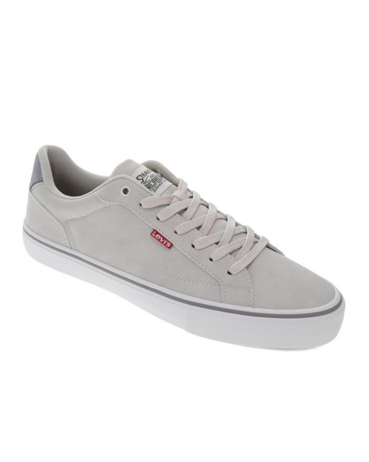 Levi's White Vance Comfort Athletic Sneakers for men
