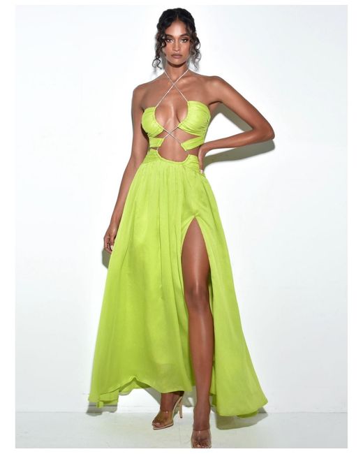 macy's lime green dress Smocked Waist Sleeveless Dress with Shirred Front  Jolie Vaughan Boutique