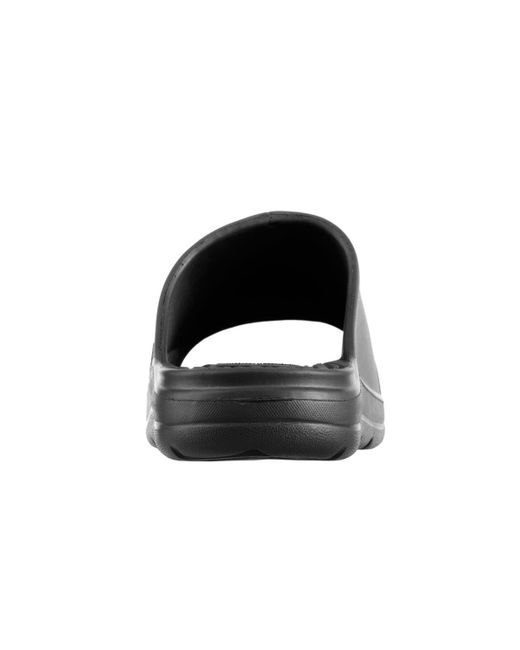 Totes Black Everywear Sport Slides for men
