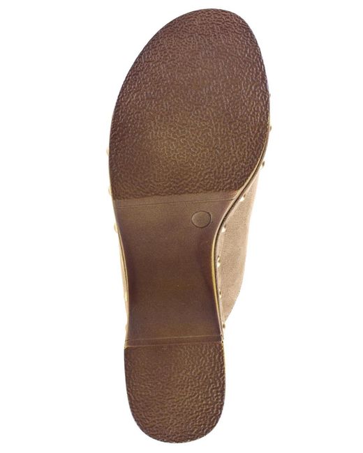 Kensie Brown Cooper Platform Clog
