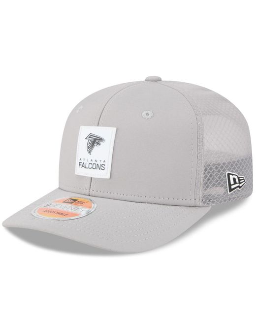 KTZ Gray Cincinnati Bengals 2025 Sideline 9seventy Adjustable Trucker Hat for men