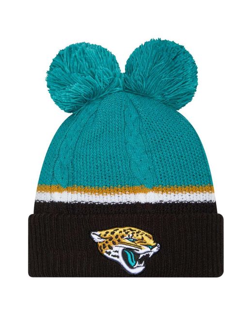 KTZ Blue Jacksonville Jaguars Double Bubble Cuffed