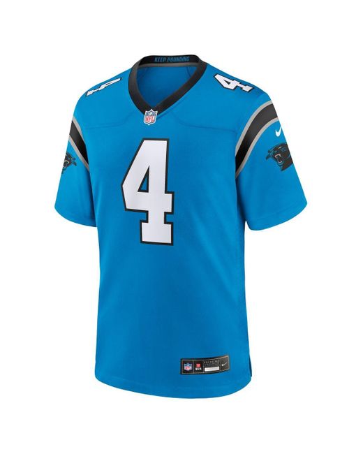 Nike Blue Tetairoa Mcmillan Carolina Panthers Alternate Game Jersey for men