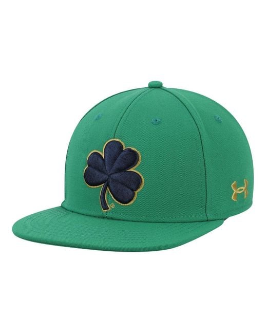 Under Armour Synthetic Kelly Green Notre Dame Fighting Irish Onfield