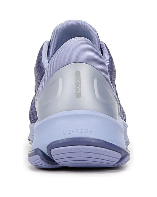 Ryka Blue Devotion X Lace Up Walking Sneakers