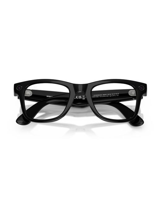 Ray-Ban Black Ai Meta Gen2 Wayfarer Transitions Glasses