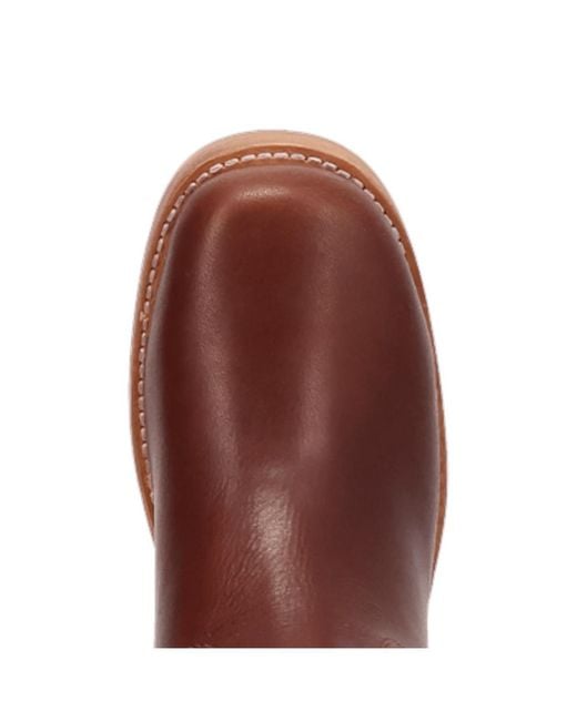 Dingo Brown Roxy Leather Bootie