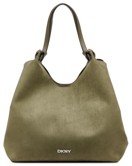 DKNY Green Paula Commuter Tote Bag