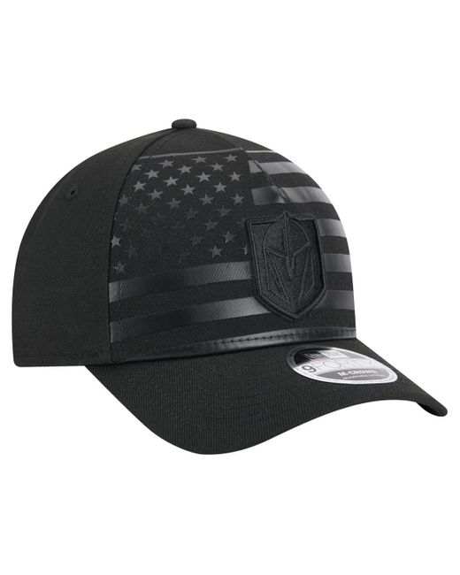 KTZ Gray Â Vegas Golden Knights Game Day Stealth Flag 9forty A-frame Adjustable Hat for men
