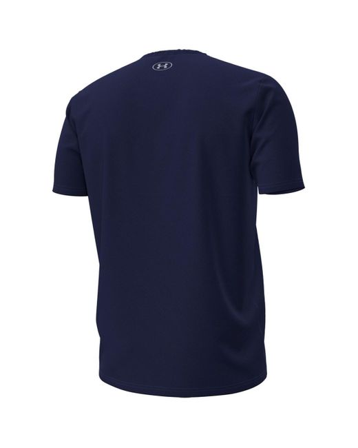 Under Armour Blue Notre Dame Fighting Irish 2025 Sideline Football Performance T-shirt for men