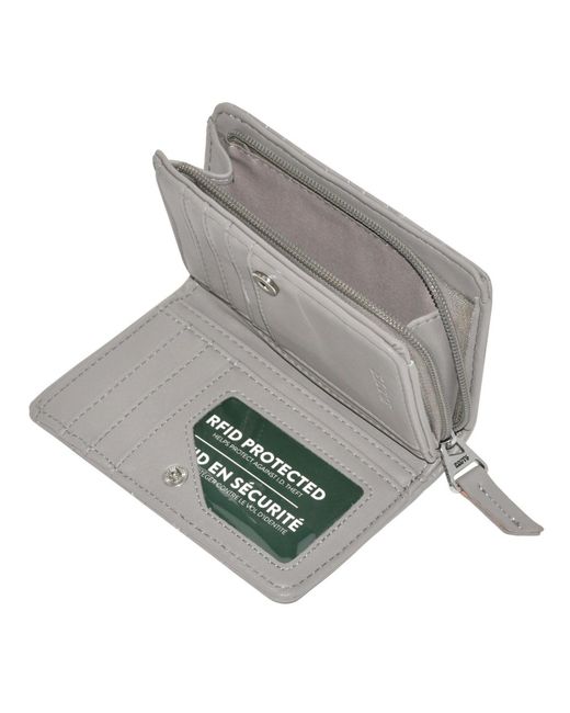 ROOTS Gray Medium Ladies Wallet