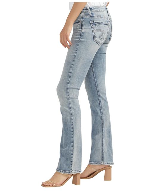 Silver Jeans Co. Blue Tuesday Low Rise Slim Bootcut Jeans