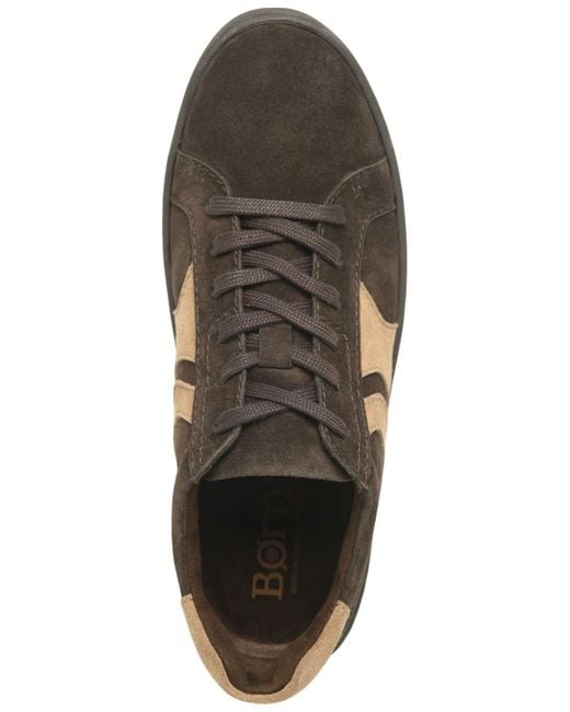 Born Brown Beck Tie Sneakers for men