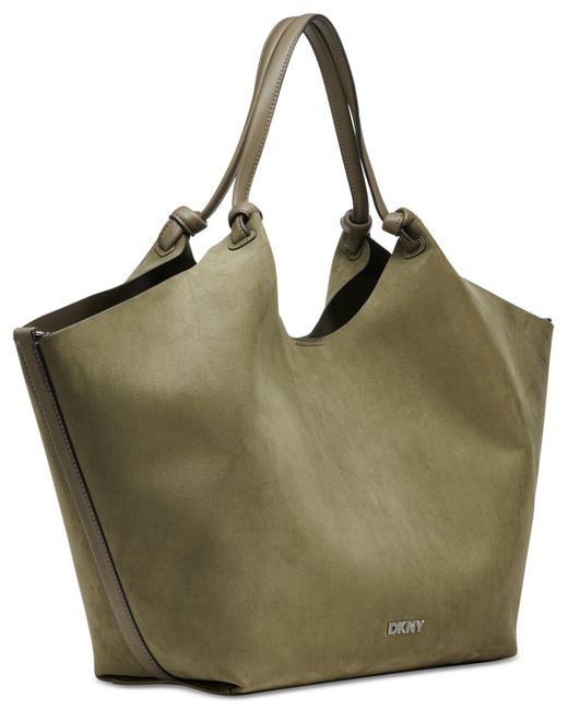 DKNY Green Paula Commuter Tote Bag