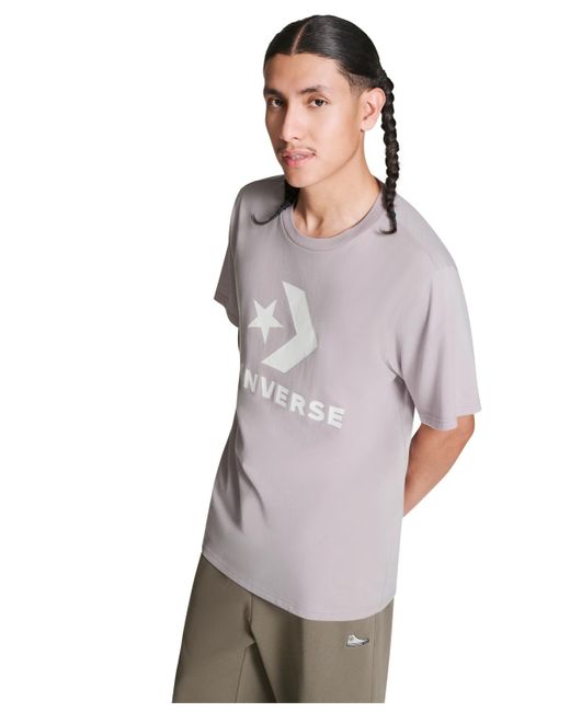 Converse Gray Star Chevron Graphic T-shirt for men