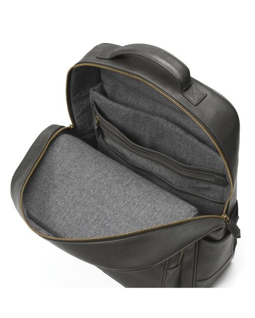Johnston & Murphy Gray Rhodes Backpack for men