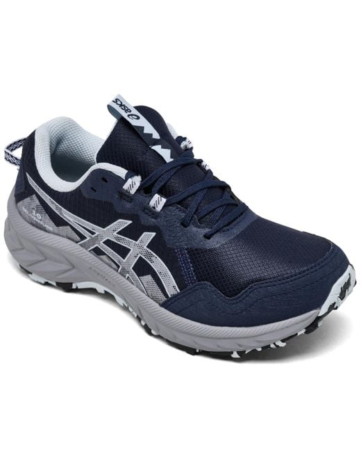 Asics Blue Gel Venture 10 Trail Running Sneakers From Finish Line