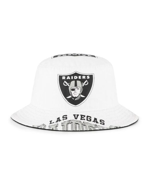 '47 White Las Vegas Raiders Energize Bucket Hat
