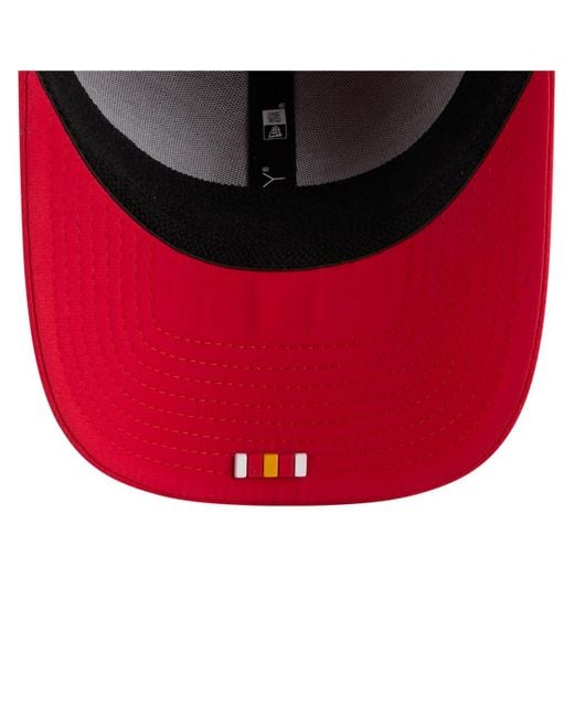 KTZ Red Kansas City Chiefs 2025 Sideline 39thirty Flex Hat for men