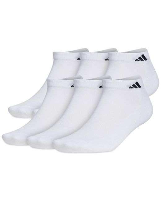 Adidas White Low-cut Cushioned Extended Size Socks for men