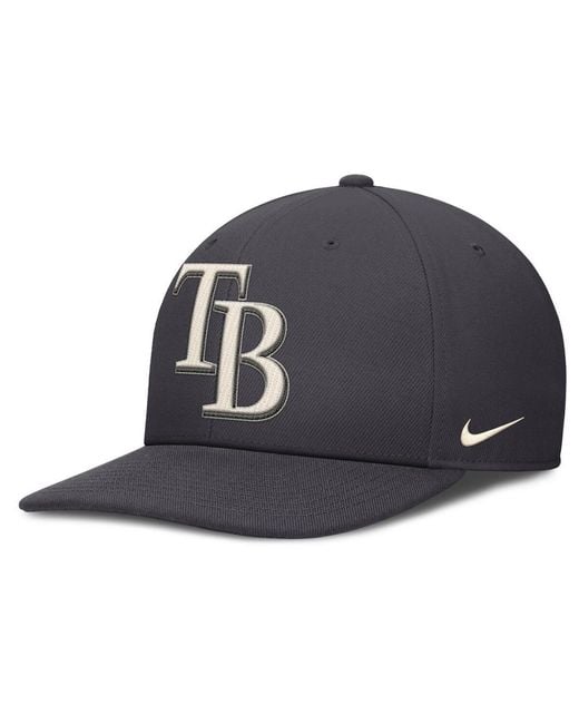 Nike Blue Tampa Bay Rays Statement Pro Snapback Hat for men