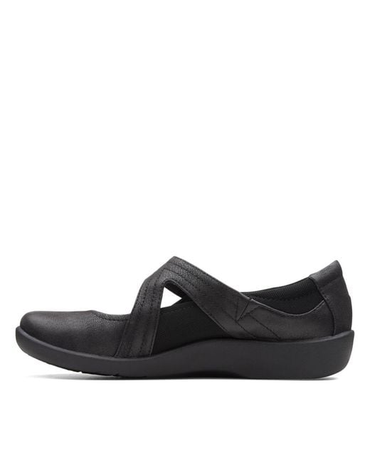 Clarks Black Cloudsteppers Sillian Bella Shoes
