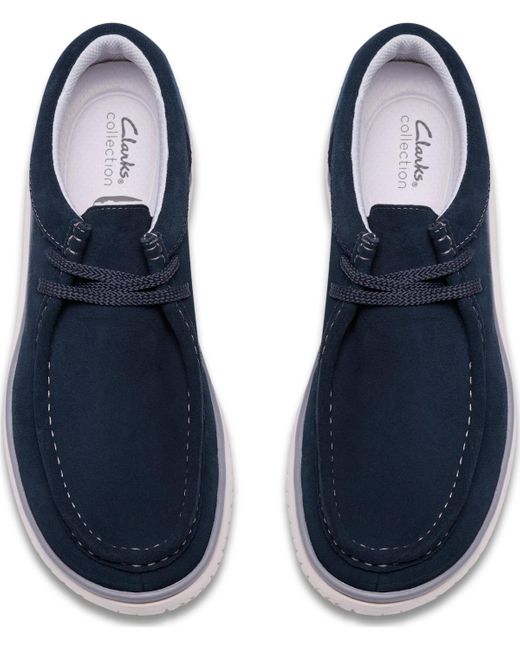 Clarks Blue Relaxlite Low Casual Slip On Sneakers for men