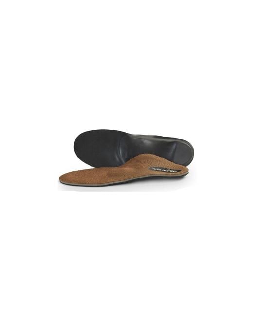 Aetrex Black Memory Foam Posted Orthotics W/ Metatarsal Support for men