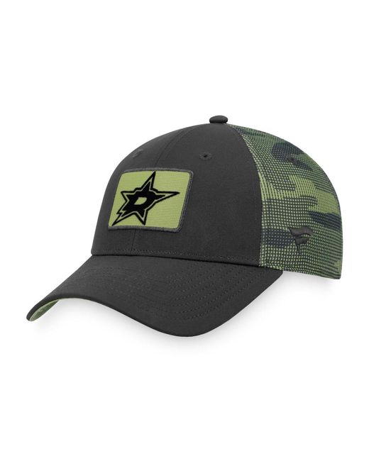 Dallas Stars Fanatics Branded Military Appreciation Adjustable Hat