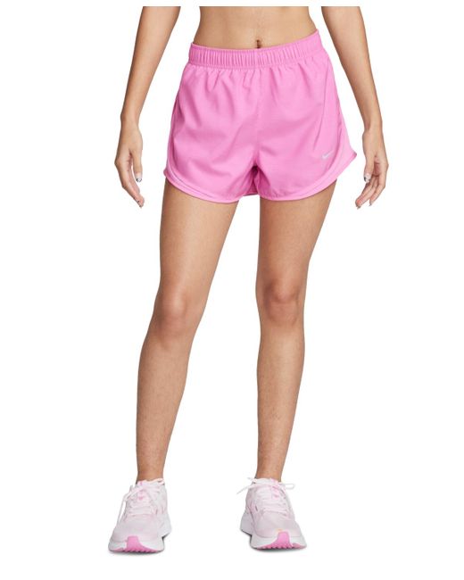 Nike Pink Tempo Brief-lined Running Shorts
