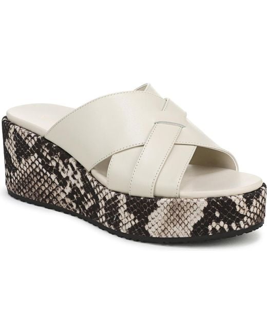 Vionic White Dawn Slide Sandals