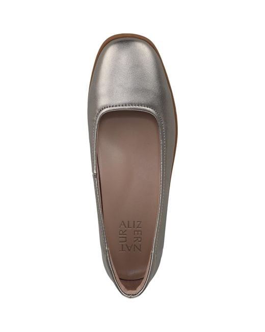 Naturalizer Gray Soft-flex Ballet Flats