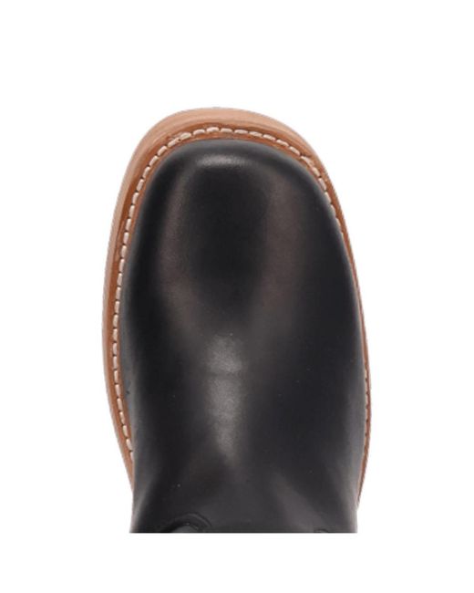 Dingo Black Vagabond Leather Boot