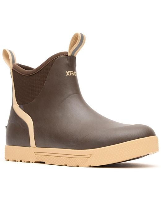XtraTuf Brown Wheelhouse 6 for men