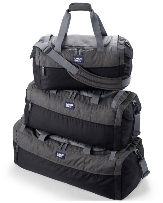 Lands' End Blue Large All Purpose Travel Duffle Bag