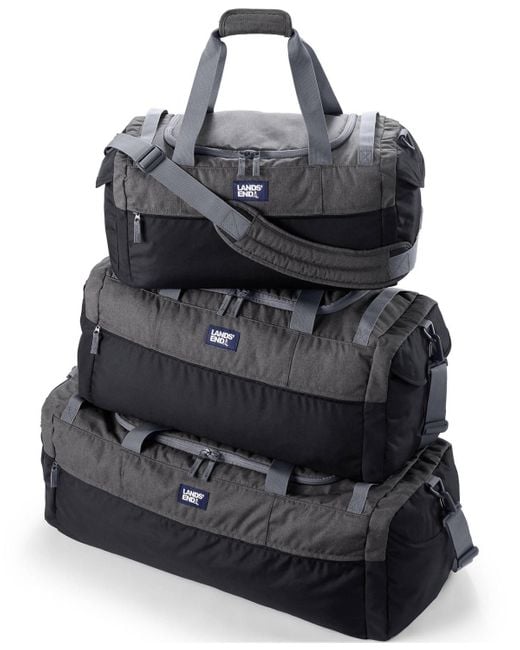Lands' End Blue Small All Purpose Travel Duffle Bag