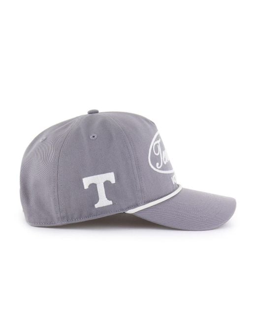 '47 Gray Tennessee Volunteers Contemporary Basics Foundational Rope Hitch Adjustable Hat for men