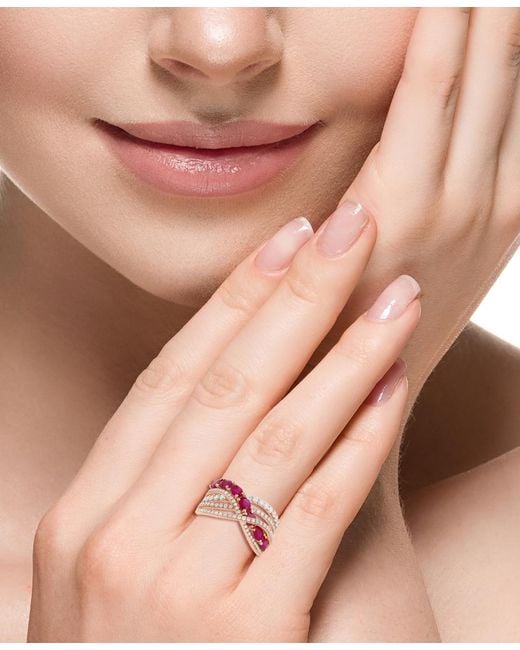 Effy Pink Ruby (1-5/8 Ct. T.w.
