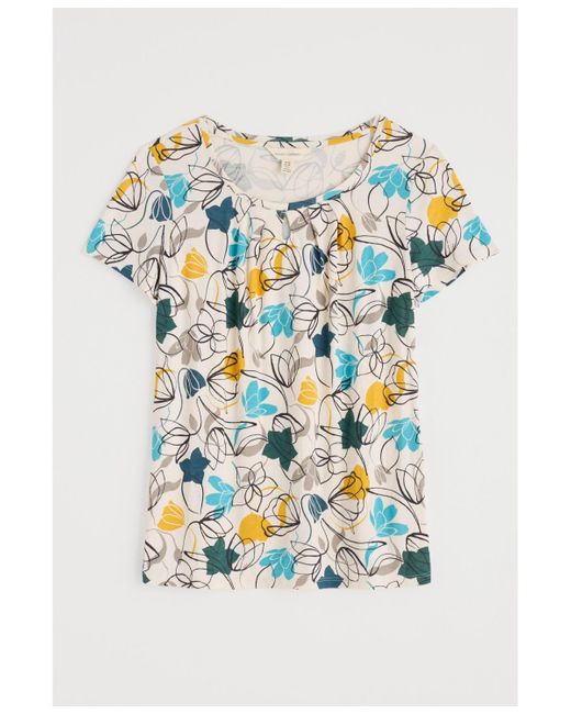 Seasalt Cornwall Multicolor Appletree T-shirt