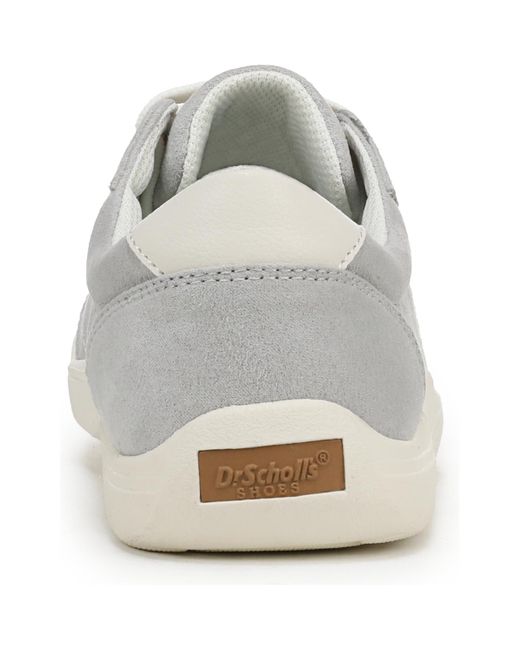 Dr. Scholls White Be True Court Inspired Lace Up Sneakers