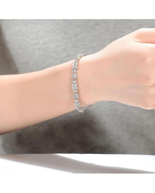 Genevive Jewelry White Sterling