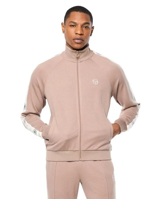 Sergio Tacchini Pink Bussola Track Jacket for men