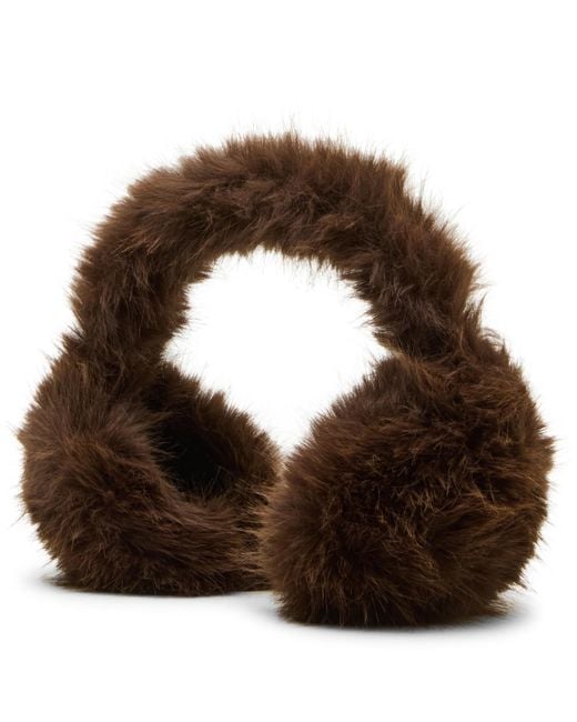 Steve Madden Brown All-over Earmuffs