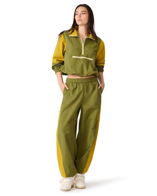 Steve Madden Green Khoda Zip-front Jacket