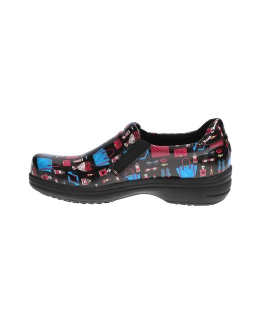 Easy Street Blue Easy Works Bind Clogs