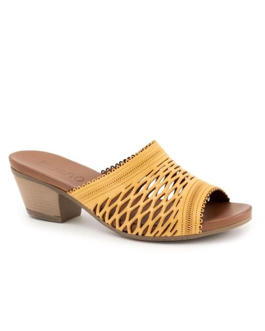 BUENO White Lillian Sandal