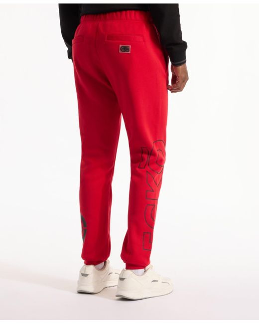 Ecko' Unltd Red Left To Right jogger Pants for men