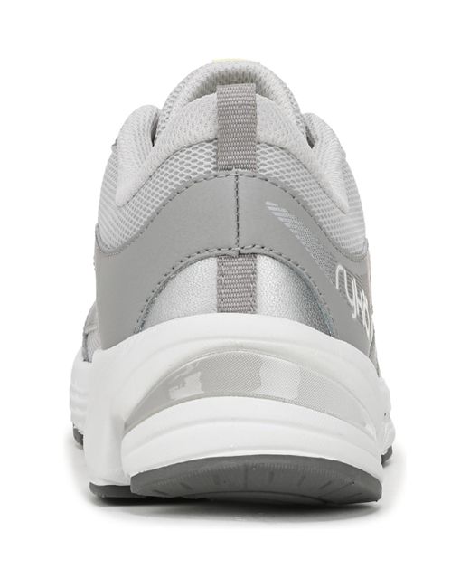 Ryka White Invoke 2 Lace Up Walking Sneakers